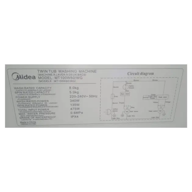 machine-à-laver-semi-automatique-8kg---midea---mt100w80-----6-mois---blanche