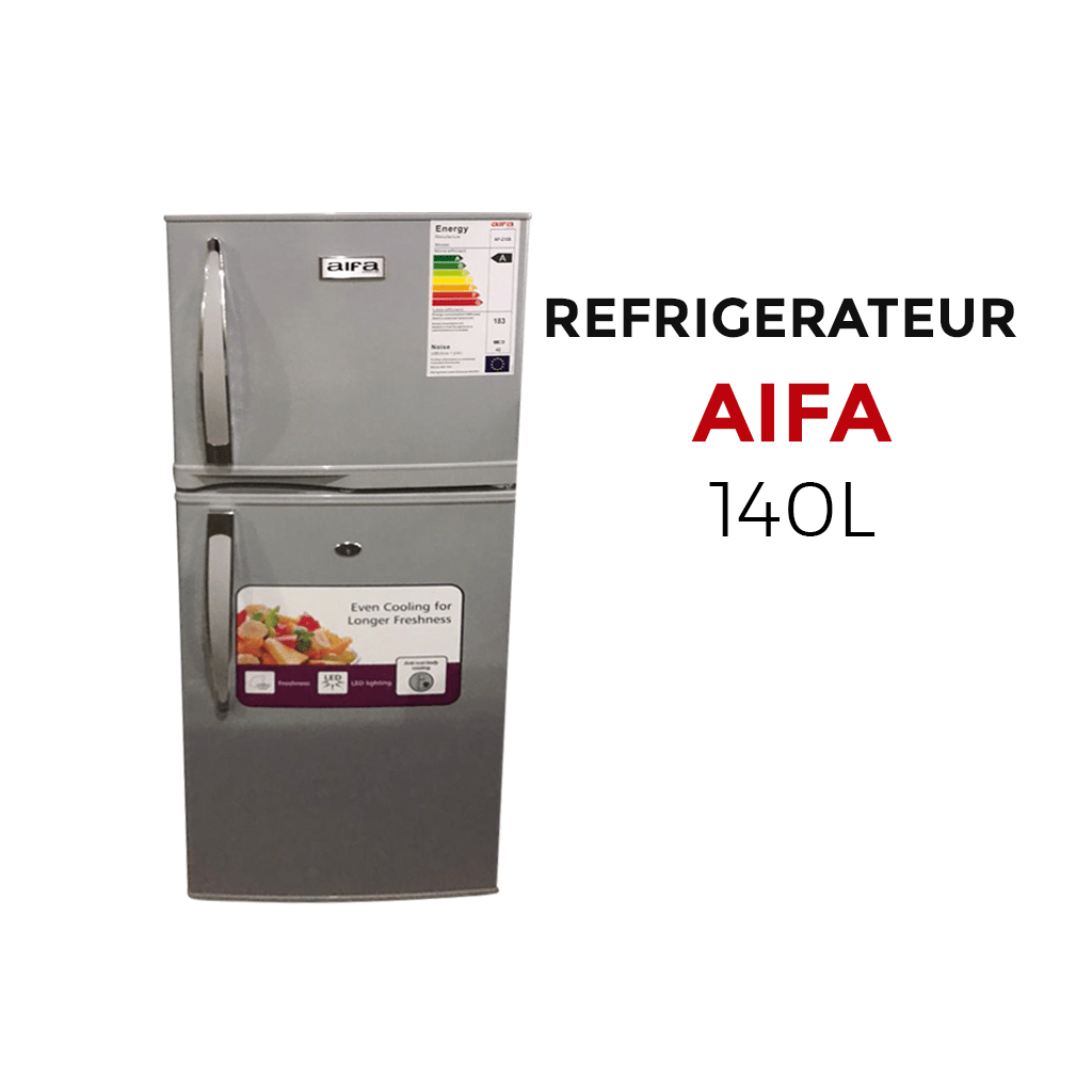 réfrigérateur-combiné-–-aifa-af-210s-140l-–-gris-–-6-mois