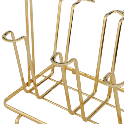 porte-tasses-et-ver-en-fer-avec-plaque-de-drainage