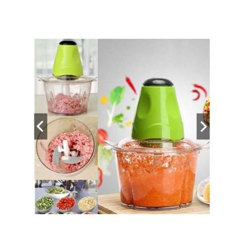 hachoir-a-viande-electrique-multifonction,-eminceur-a-légume---2-l---vert