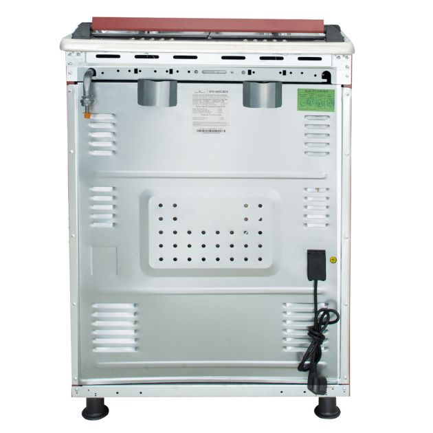 cuisinière-à-gaz---super-flame---full-option---4-feux---60-x-60-cm---sf-ff6402gbzx---avec-panneau-de-contrôle-digital---rouge---6-mois-de-garantie