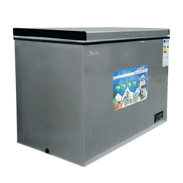 congélateur-coffre-delta---dcf-460---330-litres---gris---garantie-6-mois