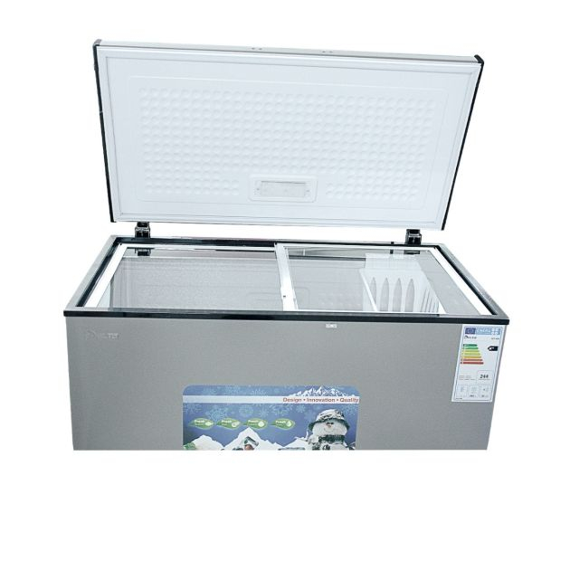congélateur-coffre-delta---dcf-460---330-litres---gris---garantie-6-mois