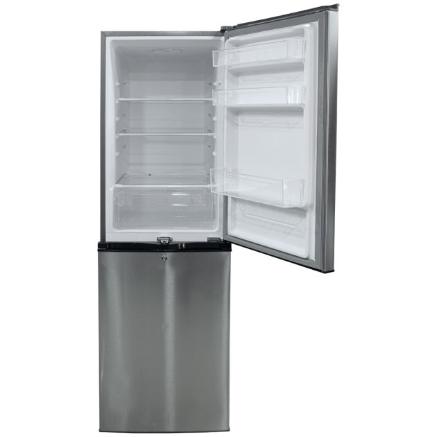 réfrigérateur-combiné---roch---rfr-325dbl---260-litres---gris---garantie-6-mois
