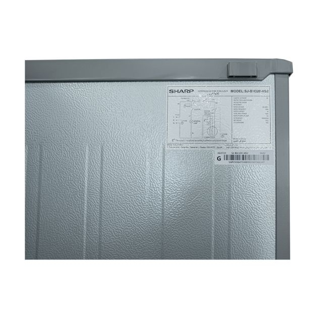 réfrigérateur-combiné---sharp---bh320---250-litres---argent---garantie-6-mois