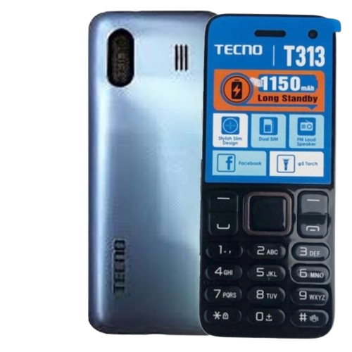 téléphone-portable-tecno-t313---1,77"---dual-sim---appareil-photo---radio-fm---1150-mah---garantie-12-mois