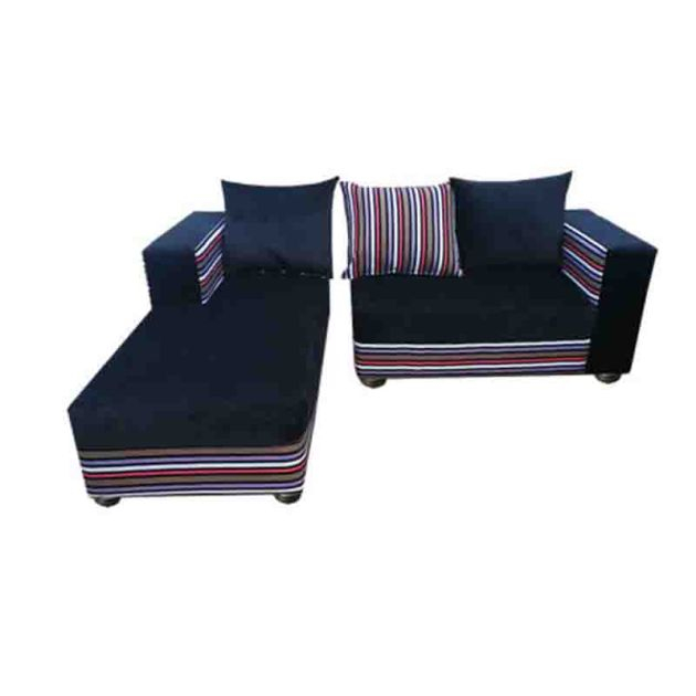 salon-complet-d'angle-5-places---velours---bleu-/-multicolore
