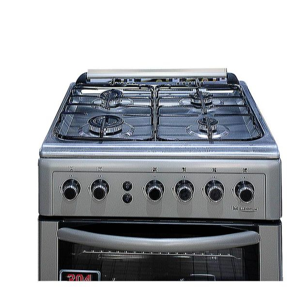 cuisinière-à-gaz---4-foyers---millennium---ft6402gbzm---60-x-60-cm---inox---garantie-6-mois