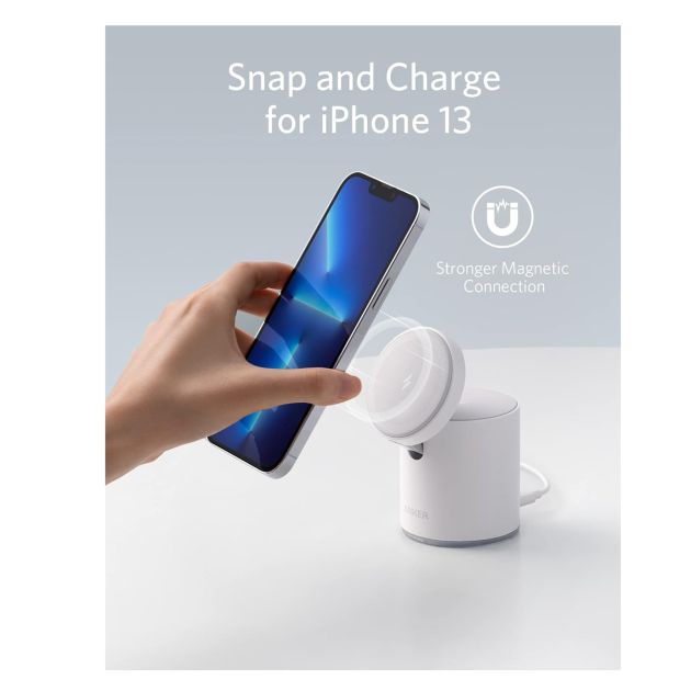 chargeur-sans-fil-magnétique---anker-623-(maggo)---station-de-charge-sans-fil-2-en-1---avec-chargeur-usb-c---20-watts---pour-iphone-série-13/12,-airpods-pro-(blanc-dolomite)