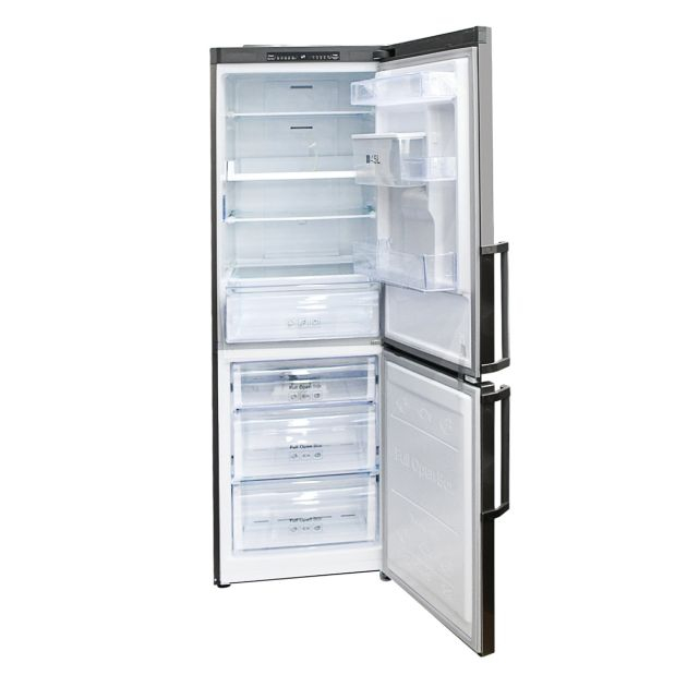 réfrigérateur-combiné---samsung--rb33j37---no-frost-avec-distributeur-d'eau---338l---argent---garantie-6-mois