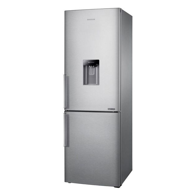réfrigérateur-combiné---samsung--rb33j37---no-frost-avec-distributeur-d'eau---338-l---argent---garantie-6-mois