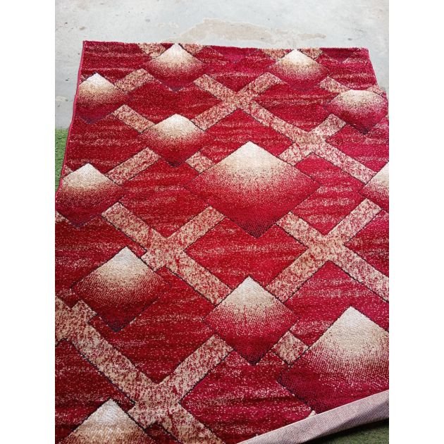 tapis-multicolore-silky---coton-et-poils-ras