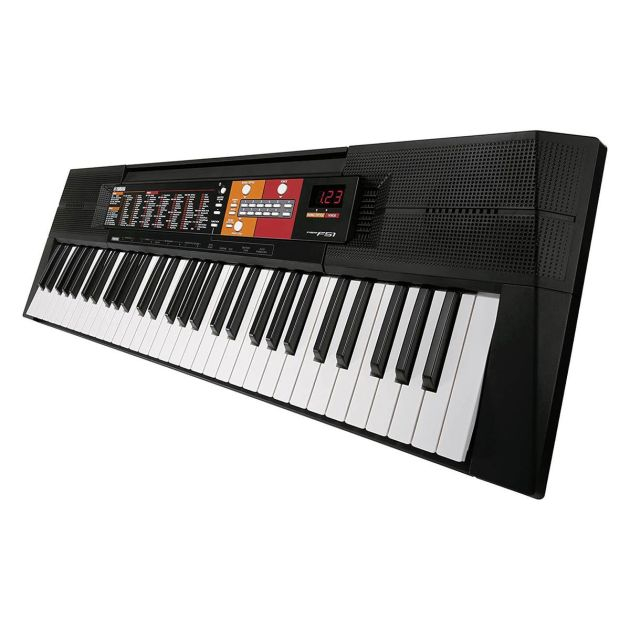 clavier-électronique-yamaha-psr-f51---instrument-portable-pour-débutants-avec-61-touches-pleine-grandeur---noir
