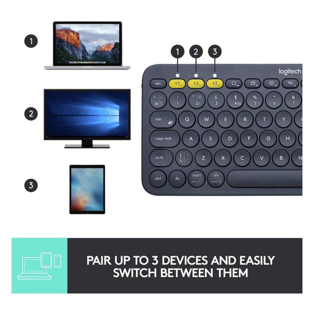 clavier-sans-fil-multidevises---logitech-k380---06-mois---noir-(-livré-entre-3-5-jours-)