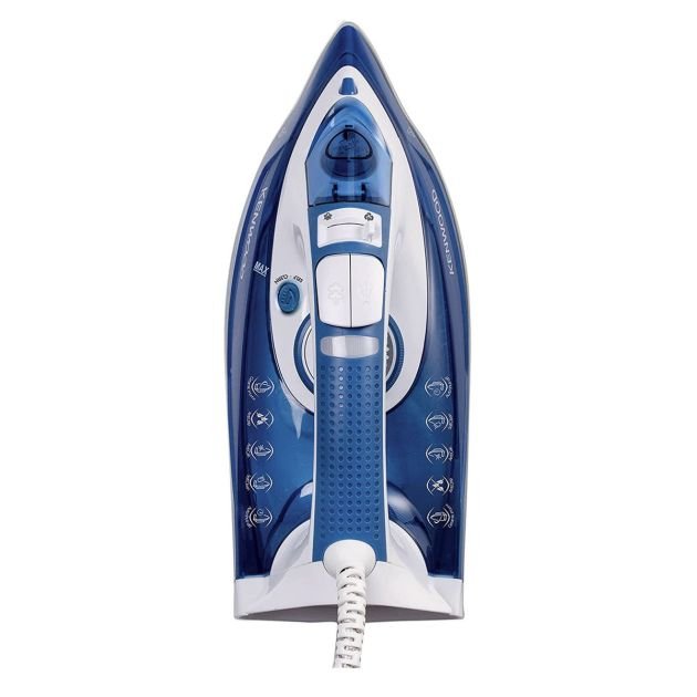fer-a-repasser-à-vapeur-kenwood-stp75.000wb-avec-semelle-en-céramique---2600w---350ml---bleu/blanc---3-mois