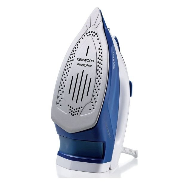 fer-a-repasser-à-vapeur-kenwood-stp75.000wb-avec-semelle-en-céramique---2600w---350ml---bleu/blanc---3-mois