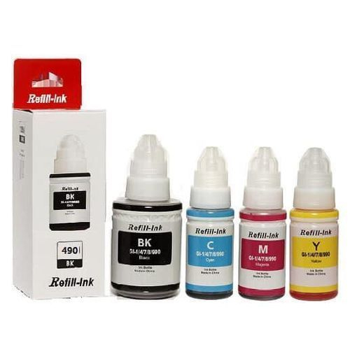encre-pixma-g-series-pack-de-4-bouteilles-d'encre-canon-gi-490