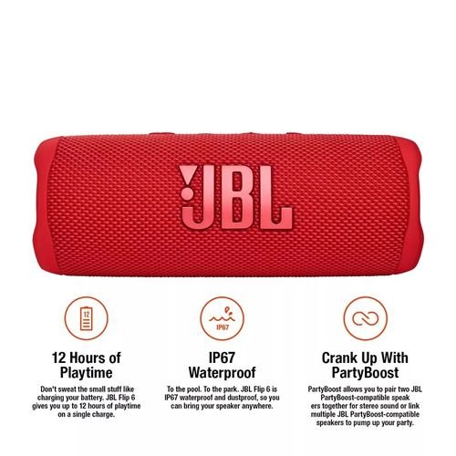 jbl-flip-6-etanche-à-l'eau-et-à-la-poussière---06-mois-de-garantie
