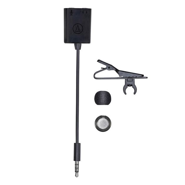 microphone-à-pince-à-condensateur-omnidirectionnel---audio-technica-atr3350xis-noir