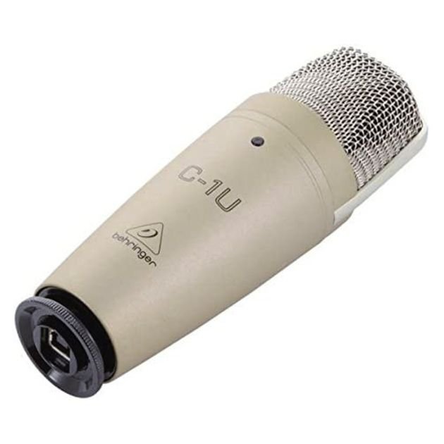 microphone-à-condensateur---behringer-c-1u--studio---light-gold