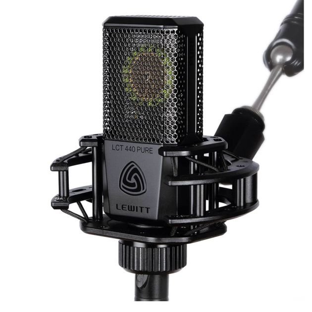 microphone-à-condensateur-pour-la-voix---lewitt-lct-440-pure-xlr---pour-la-voix,-le-chant,-l'enregistrement-d'instruments-et-le-streaming