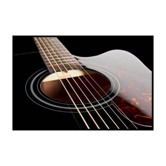yamaha-fx370c-guitare-électro-acoustique-pleine-grandeur---noir