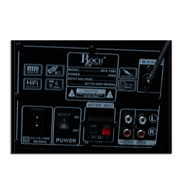 baffle-rechargeable-roch-avec-micro---rps-12m2s---06-mois-de-garantie