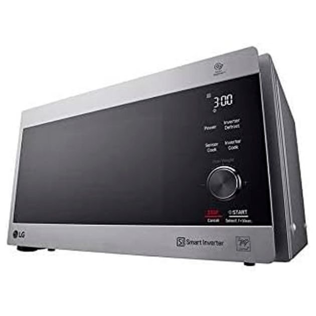 four-à-micro-smart-inverter-avec-grill-et-cuisson-automatique-intelligente---lg---mh8265cis---economique---42l---1200w---argent---12-mois