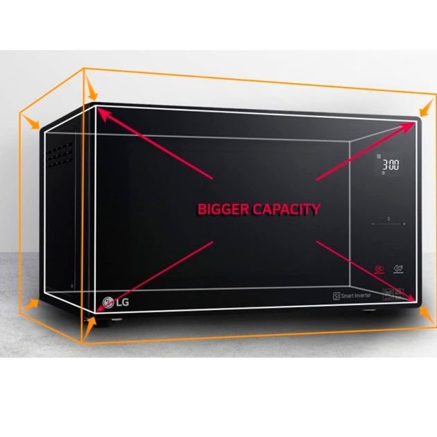 four-à-micro-smart-inverter-avec-grill-et-cuisson-automatique-intelligente---lg---mh8265cis---economique---42l---1200w---argent---12-mois