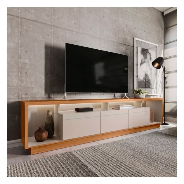 meuble-tv-cronos-2.2---ln210350---pour-tv-de-jusqu'à-75-pouces---nature/blanc-cassé