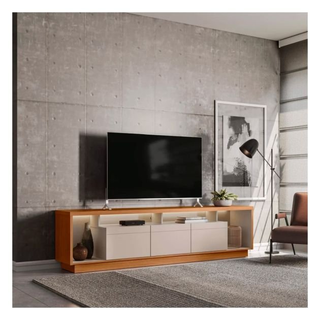 meuble-tv-cronos-2.2---ln210350---pour-tv-de-jusqu'à-75-pouces---nature/blanc-cassé