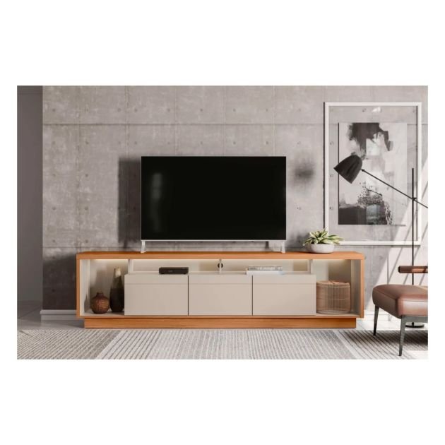 meuble-tv-cronos-2.2---ln210350---pour-tv-de-jusqu'à-75-pouces---nature/blanc-cassé