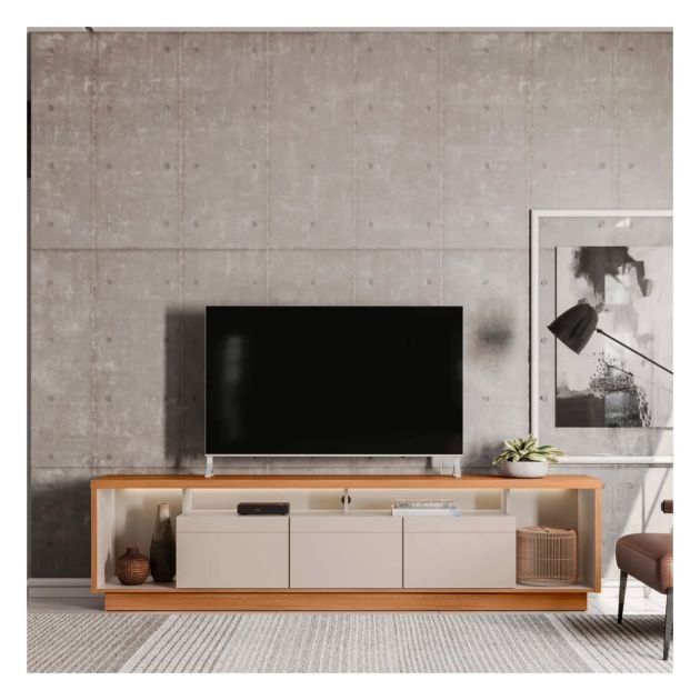 meuble-tv-cronos-2.2---ln210350---pour-tv-de-jusqu'à-75-pouces---nature/blanc-cassé