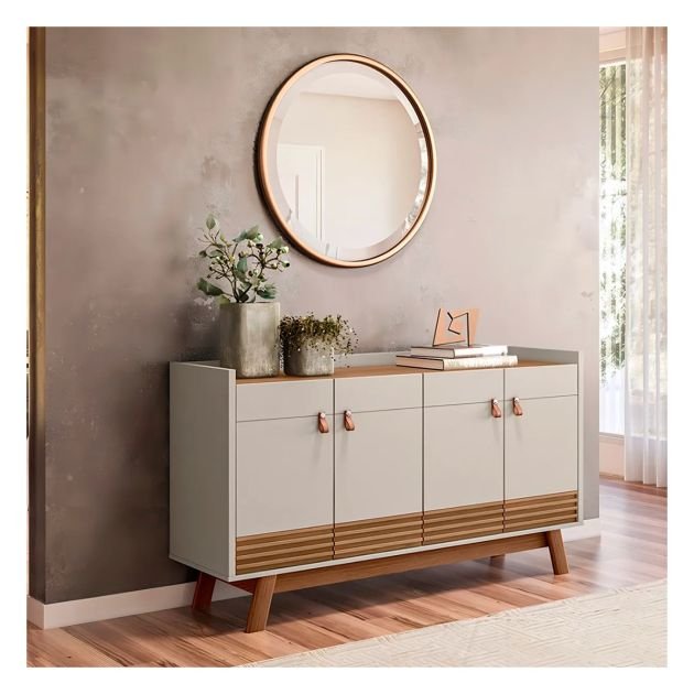 buffet-abruzzo---ln210317---160cm---amande-/-blanc-cassé