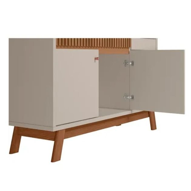 buffet-lucca---ln210319---133cm---amande-/-blanc-cassé