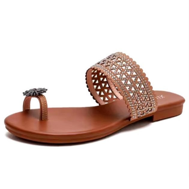 sandale-plate-confortable-décontractée-pour-femme-–-noir-/-marron-–-mode-et-loisirs-69610b1fa1a11