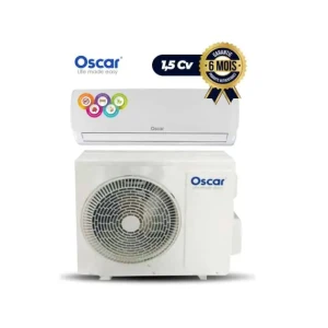 climatiseur-split-–-1,5cv,-12000-btu-–-oscar-–-blanc-–-6-mois