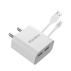 chargeur-staunch-2.4-a-avec-câble-type-c-(2-port)