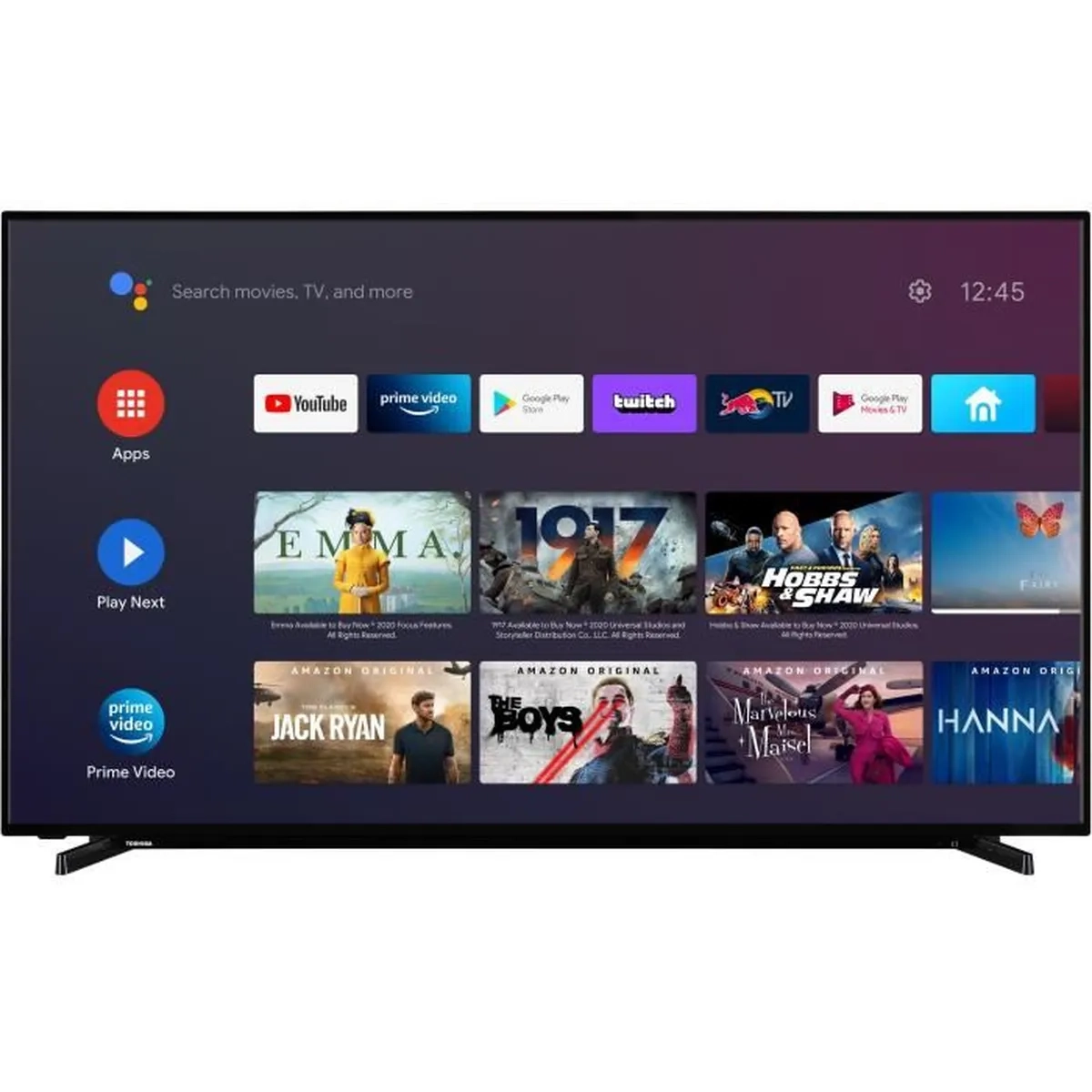 téléviseur-smart-toshiba-75"-75c350kn-4k-uhd-android-smart-tv-avec-hdr-et-bluetooth-noir---6-mois