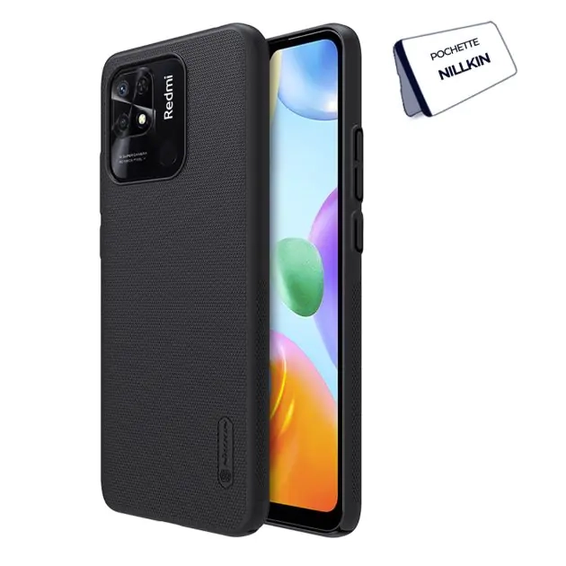 pochette-arrière-nillkin---super-bouclier-givré---pour-xiaomi-redmi-10c