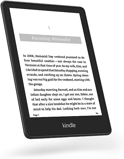 liseuse-électronique-amazon-kindle-paperwhite---6.8"---8go---garantie-12-mois