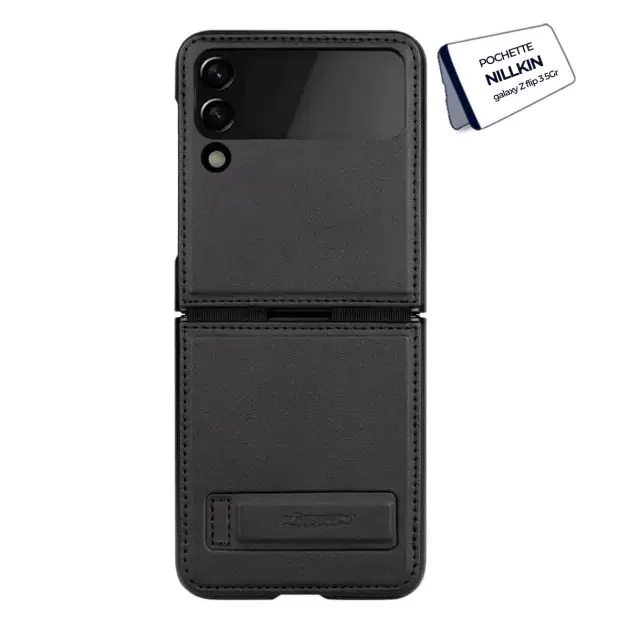 pochette-nillkin---Étui-en-cuir-pour-samsung-galaxy-z-flip-3-5g