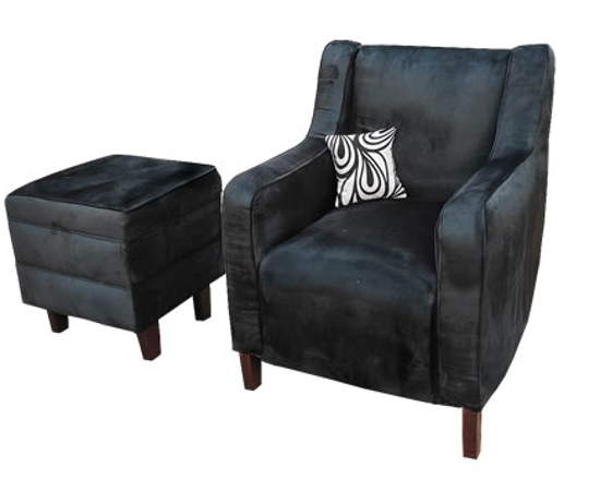 canapé-+-sofa-luxueux-en-velour---bleu-nuit