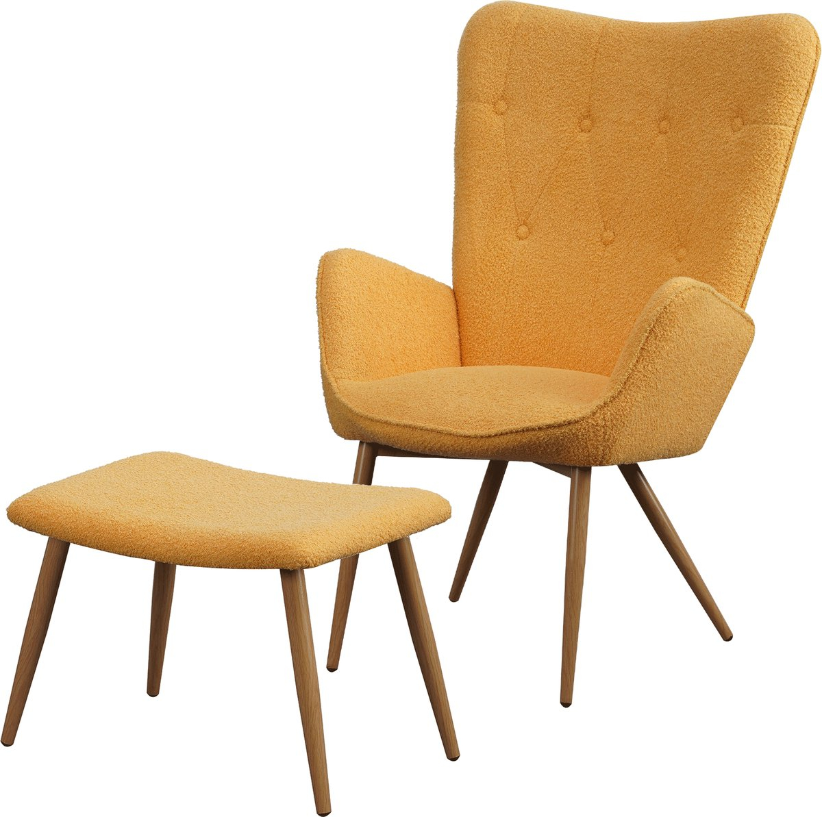 fauteuil-à-oreilles-albatros-oxford-avec-tabouret---housse-aspect-fourrure-confortable