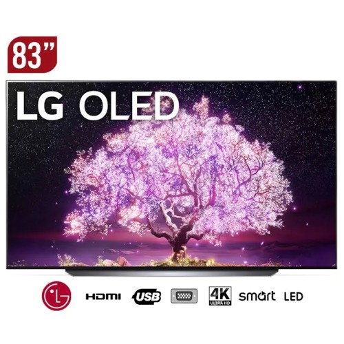 téléviseur-oled-4k-uhd-lg---83-pouces---oled83c1pva---hdr---smart--ai-thinq---dolby-vision-iq---garantie-12-mois