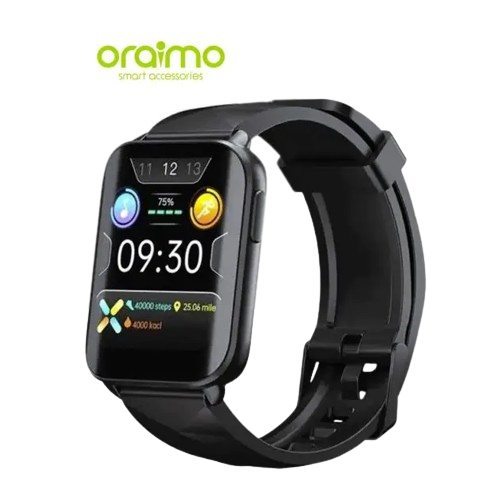 smartwatch-oraimo-osw-16---200mah---1.69-pouces---environ-15-jours-d'autonomie-en-veille---13-modes-sportifs---ip68---06-mois-de-garantie