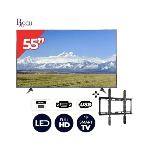 smart-tv---roch---rh-le55dsa--b---55-pouces---full-hd---dvb-t2,-s2---android-support-mural-noir---6-mois
