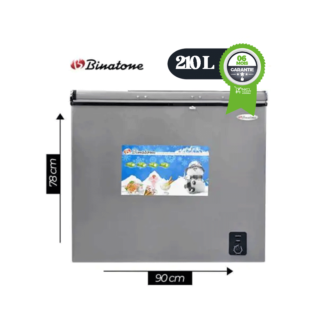 congélateur-horizontal-binatone---cdf-230---210-litres---06-mois-de-garantie