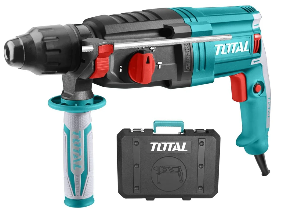 perceuse-à-percussion-rotative---total-th309288---950-watts---28-mm---3-modes---6-mois