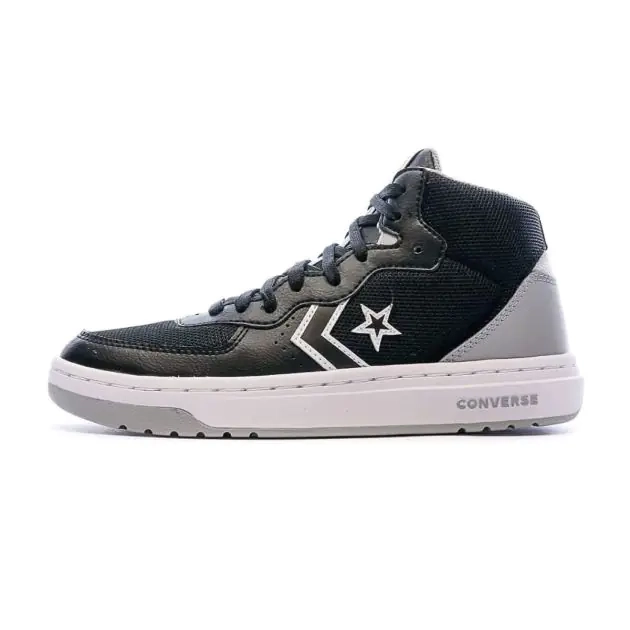 converse-rival-mid---sneaker-unisexe---cuir-et-toile---noir